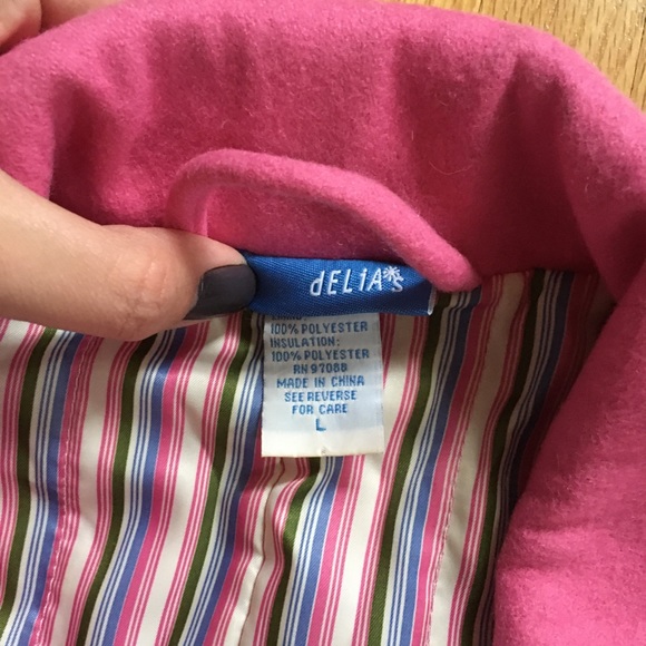 Vintage Pink Peacoat - Picture 3 of 5